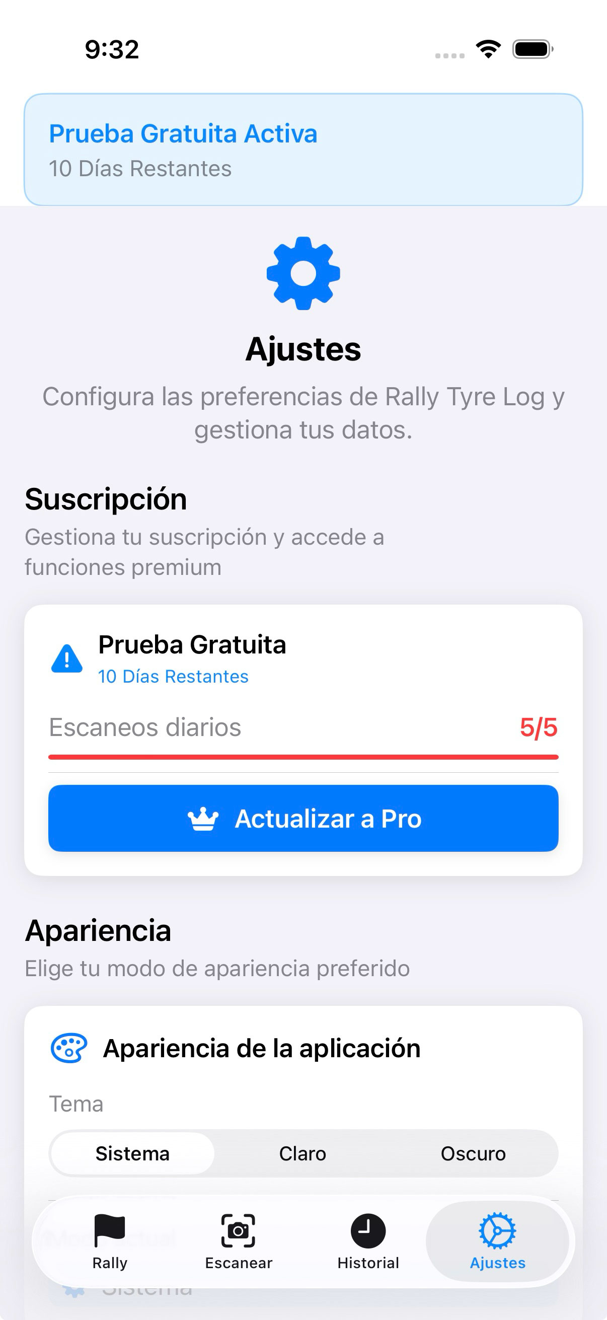 Actualizar a versión Pro
